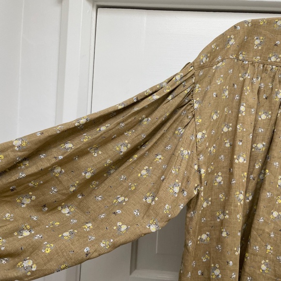 Ichi Antiquities Linen Blouse, NWOT, OS - Picture 6 of 7